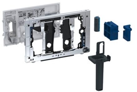 Geberit Sigma toiletblokhouder voor DuoFresh stick Sigma 12cm glansverchroomd