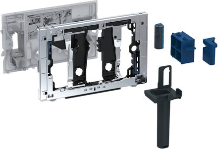 Geberit Sigma toiletblokhouder voor DuoFresh stick Sigma 8cm antracietgrijs ral7016