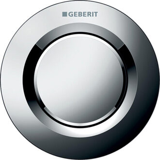 Geberit Type 01 1-knops Pneumatische Inbouwdrukker Sigma/delta 8cm Chroom