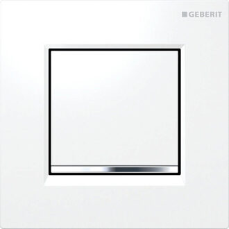 Geberit Type 30 bedieningplaat met frontbediening voor 13x13cm