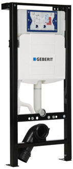 Geberit UP320 inbouwreservoir met QeramiQ frame - frontbediening - dual flush - met isolatiemat 950157