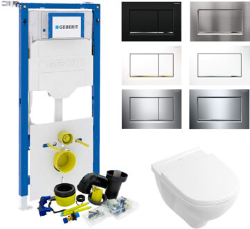 Geberit UP320 set19 Sigma 30 Verschillende kleuren