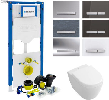 Geberit up320 set21 Sigma 50 Verschillende kleuren