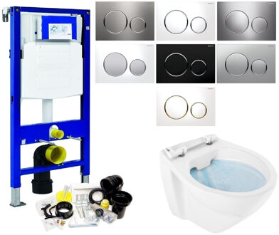 Geberit UP320 set78 Randloos Sigma 20 Verschillende kleuren