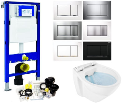 Geberit UP320 set78 Randloos Sigma 30 Meerdere kleuren