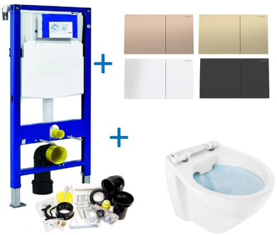 Geberit UP320 set78 Randloos Sigma 70 Meerdere kleuren