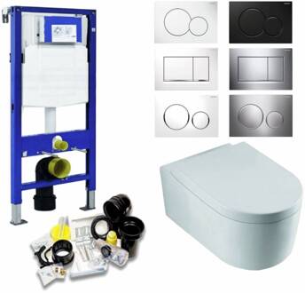 Geberit Up320 Toiletset 41 Aqua Splash Arco Met Sigma Drukplaat