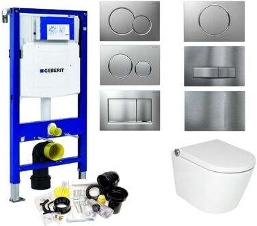 Geberit UP320 Toiletset Set59 Douche WC RapoWash met Sigma Drukplaat