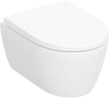 Geberit Wandcloset Renova Pack Diepspoel Gesloten Vorm Rimfree Met Zitting Wit
