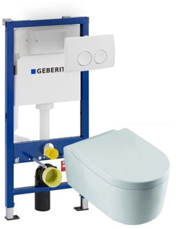 Geberit Wiesbaden Arco toiletset met Geberit UP100 en Delta21 bedieningspaneel
