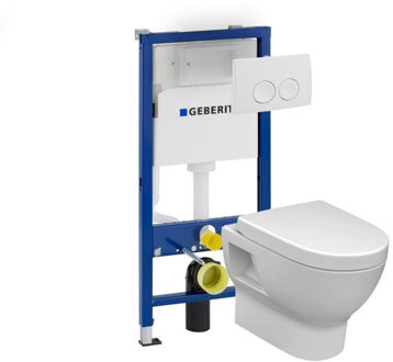 Geberit Wiesbaden Mercurius toiletset met Geberit UP100 en Delta21 bedieningspaneel