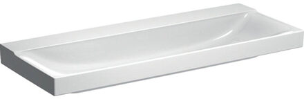 Geberit Xeno2 wastafel zonder kraangat zonder overloop 120x48x14cm wit 500552011