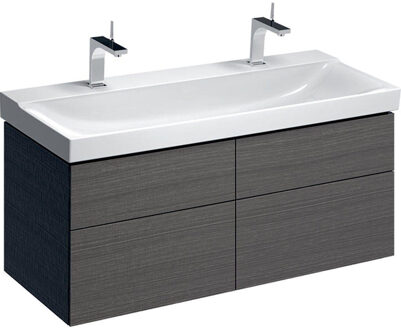 Geberit Xeno2 wastafelonderkast 4 lades 117,4x46,2cm scultura grijs