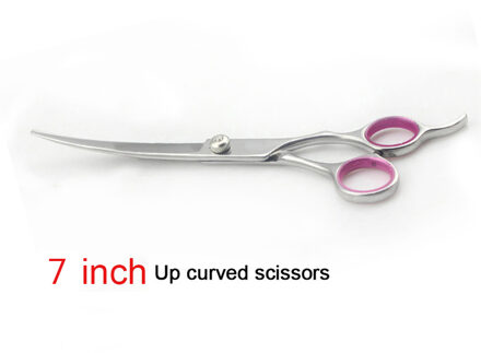 Gebogen Blade Gromming Schaar voor Honden/Katten Rvs Hond Kat Snijden Haar Schaar Huisdier Producten 6