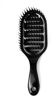 Gebogen Geventileerde Professionele Detangling Kam Draagbare Thuis Massage Hair Brush Styling Tools Sneldrogende Kapper Kapsalon