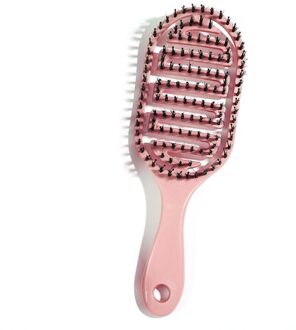 Gebogen Geventileerde Professionele Detangling Kam Draagbare Thuis Massage Hair Brush Styling Tools Sneldrogende Kapper Kapsalon