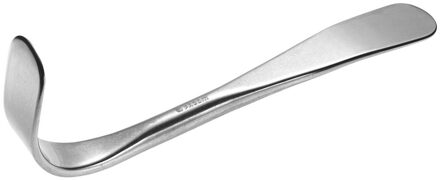 gebogen platte lepel, kort model 90ø l280mm