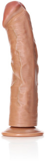 Gebogen Realistische Dildo met Zuignap - 10 / 25,5 cm