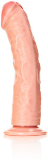 Gebogen Realistische Dildo met Zuignap - 10 / 25,5 cm