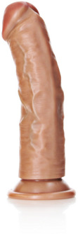 Gebogen Realistische Dildo met Zuignap - 6 / 15,5 cm