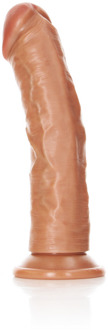 Gebogen Realistische Dildo met Zuignap - 7 / 18 cm