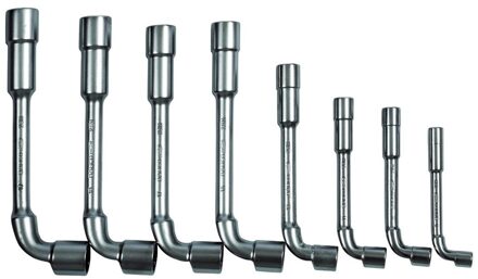gebogen soksleutelset 8-dlg | 28M/8