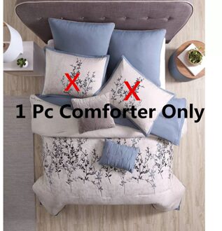 Geborduurd Blad En Wijnstok Motief Alternatieve Dekbed