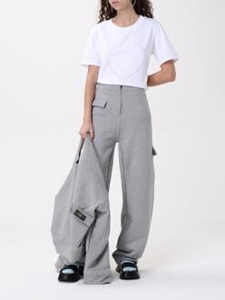 Geborduurd Hart T-shirt Wit