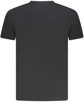 Geborduurd Logo T-shirt - maat S Donkergrijs