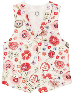 Geborduurd vest voor zomerstijl Ines De La Fressange Paris , Multicolor , Dames - L,M,S,Xs
