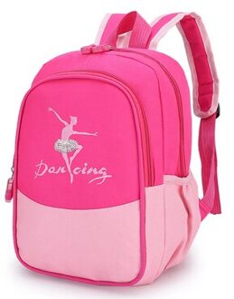 Geborduurde Ballerina School Rugzak Voor Meisje Kids Ballet Schoudertassen Grote Capaciteit Mooie Prinses Pakket Dans Zak RHODO