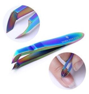 GEBOREN PRETTY 1 PC Chameleon Mini Nail Cuticle Nipper Cuticle Cutter Dode Huid Remover Nagelknipper Manicure Schaar Nail Art tool