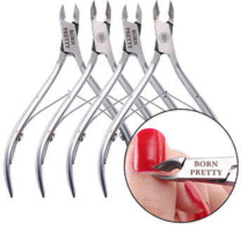 GEBOREN PRETTY Nail Art Cuticle Nipper Clipper Schaar Tang Dode Huid Remover Manicure Nail Art Tool