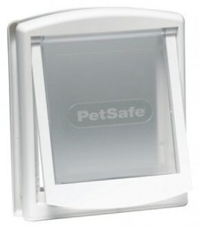 Gebr. De Boon PetSafe kattendeur nr. 715 wit/transparant