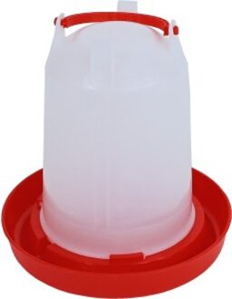Gebr. De Boon Plastic drinkfontein bajonet/hangbaar 1.5 liter - N.v.t.