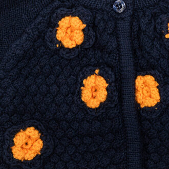 Gebreid tricot jack 3524MW17 baby Veelkleurig - 1J / 92cm