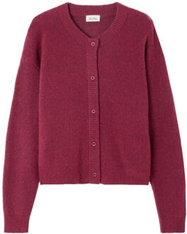 Gebreid vest Damsville  bordeaux - XS/S,M/L,