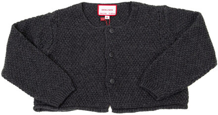 Gebreide baby bolero met lange mouwen 17I11301 Grijs - 4-5J / 104-110cm