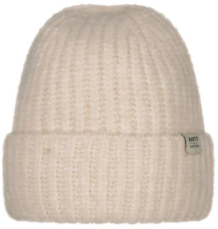 Gebreide Beanie Muts Barts , Beige , Dames - ONE Size