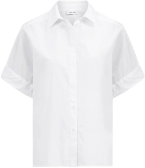 Gebreide blouse met lange mouwen Knit-ted , White , Dames - 2Xl,Xl,L,M,S