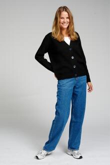 Gebreide Cardigan - Zwart - XS