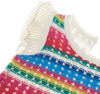 Gebreide jurk 663837 meisje Veelkleurig