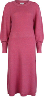 Gebreide midi-jurk Aninia  roze - L,