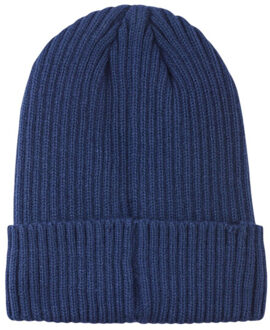 Gebreide muts anvik Blauw - One size