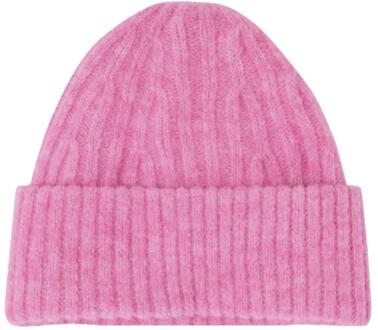 Gebreide muts East  roze - One Size,