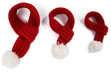 Gebreide Pet Hond Kat Sjaal Kraag Kerstcadeaus Sjaal Teddy Kat Speeksel Winter Warm Huisdier Accessoires Hond Kraag Huisdier levert