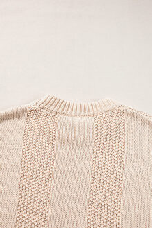 Gebreide Pullover Trui Ivoor