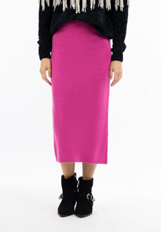 gebreide rok gaya - maat Roze