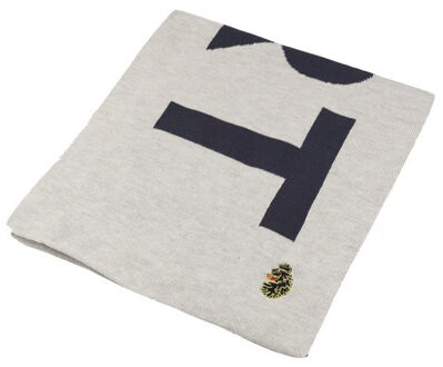 Gebreide sjaal House Text (Beige)