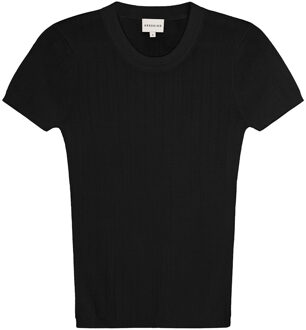 Gebreide top Lewis  zwart